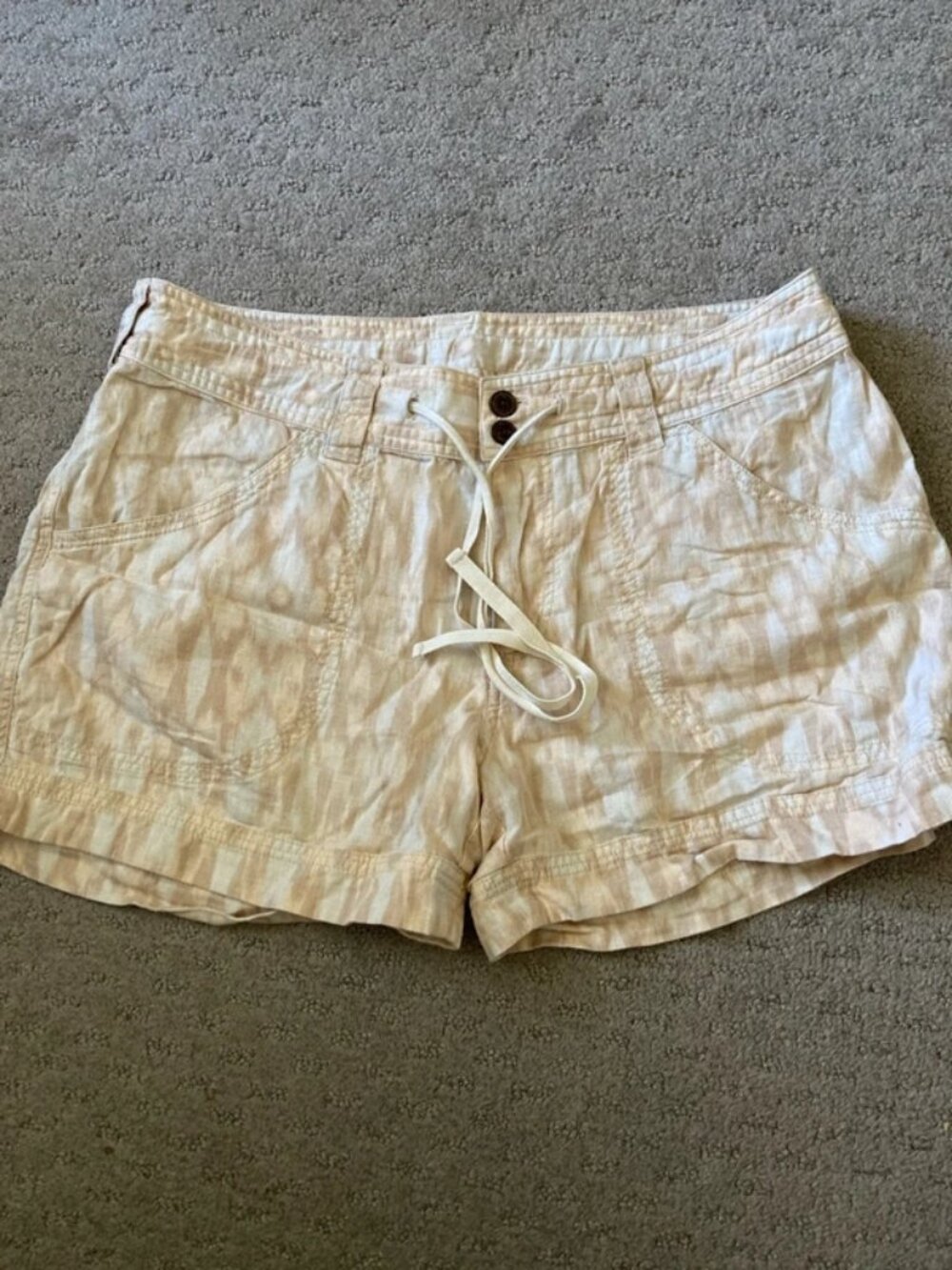 Patagonia hemp & organic cotton ikat shorts, 12.